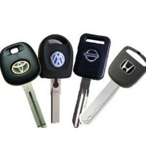Tipos de llaves de coche que existen